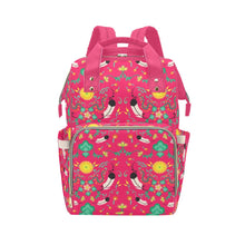 Load image into Gallery viewer, New Growth Pink Multi-Function Diaper Backpack/Diaper Bag
