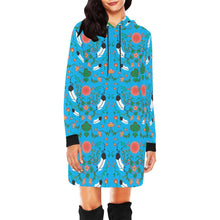 Load image into Gallery viewer, New Growth Bright Sky Hoodie Dress
