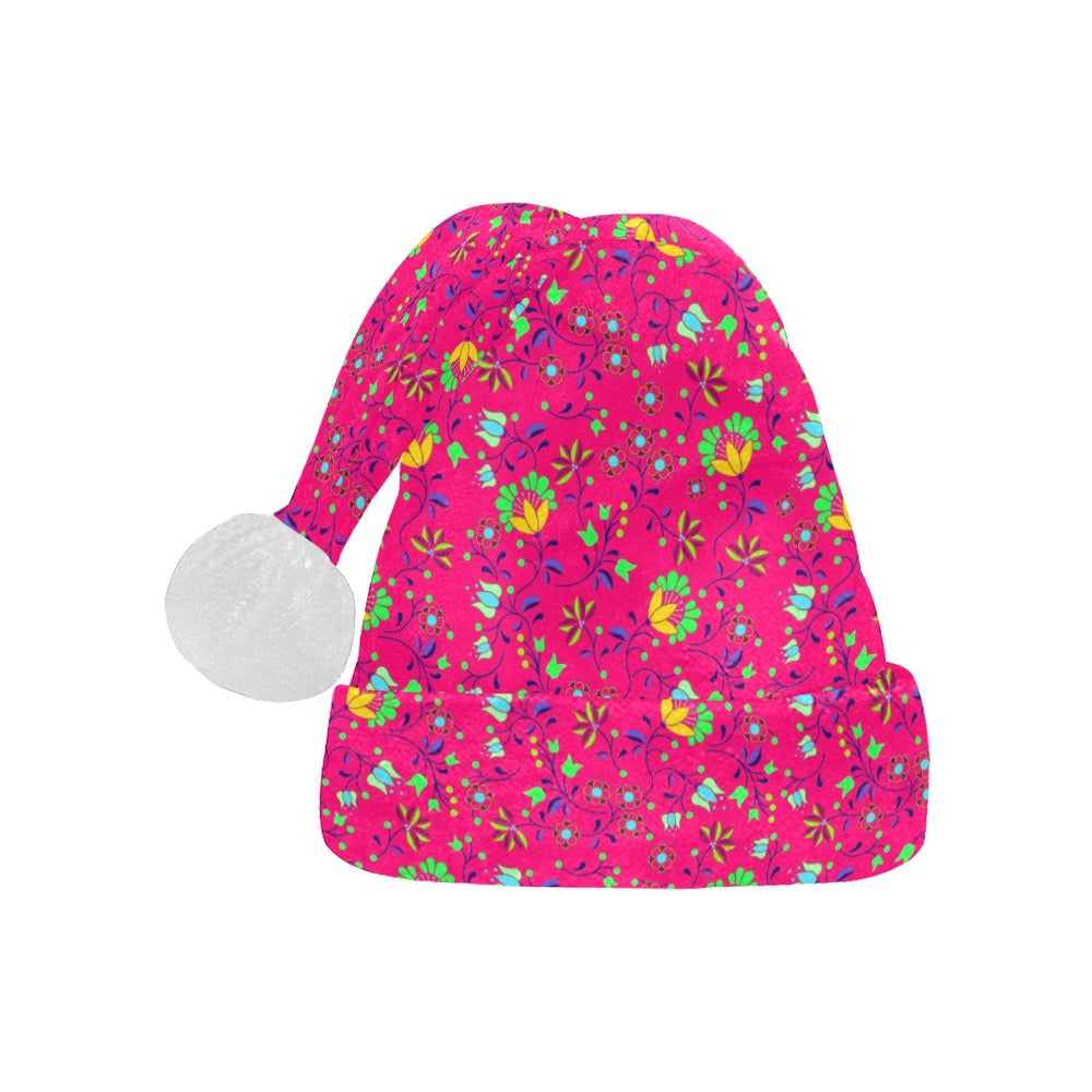 Fleur Indigine Rouge Santa Hat