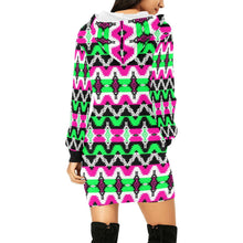 Load image into Gallery viewer, Two Spirit Ceremony Hoodie Dress
