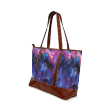 Load image into Gallery viewer, Animal Ancestors 1 Blue and Pink Tote Handbag
