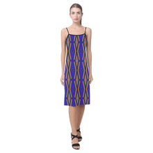 Load image into Gallery viewer, Diamond in the Bluff Blue Alcestis Slip Dress
