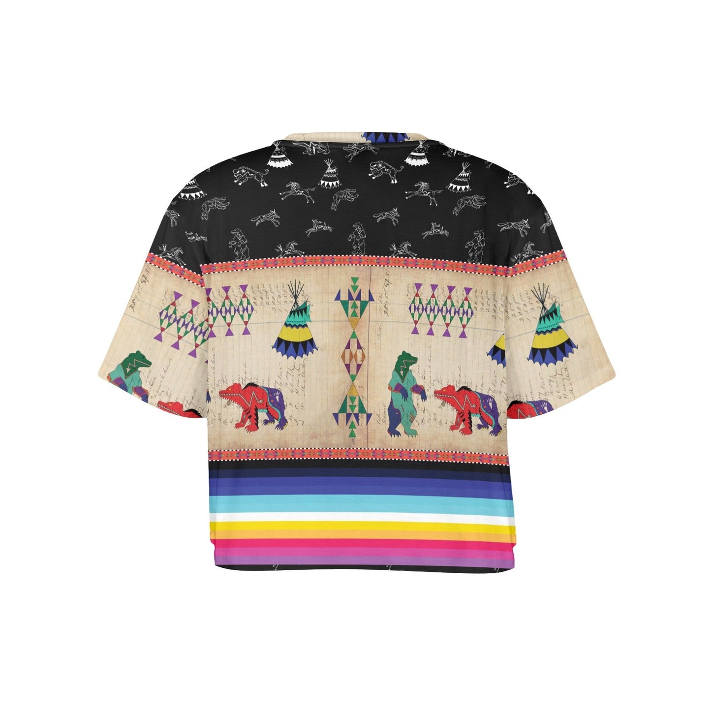 Bear Ledger Black Sky Crop Top