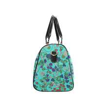 Load image into Gallery viewer, Grandmother Stories Turquoise Waterproof Travel Bag
