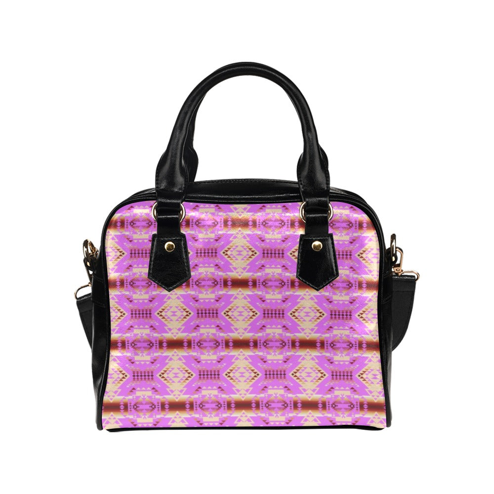 Gathering Earth Lilac Shoulder Handbag