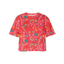 Load image into Gallery viewer, Fresh Fleur Fire Crop Top
