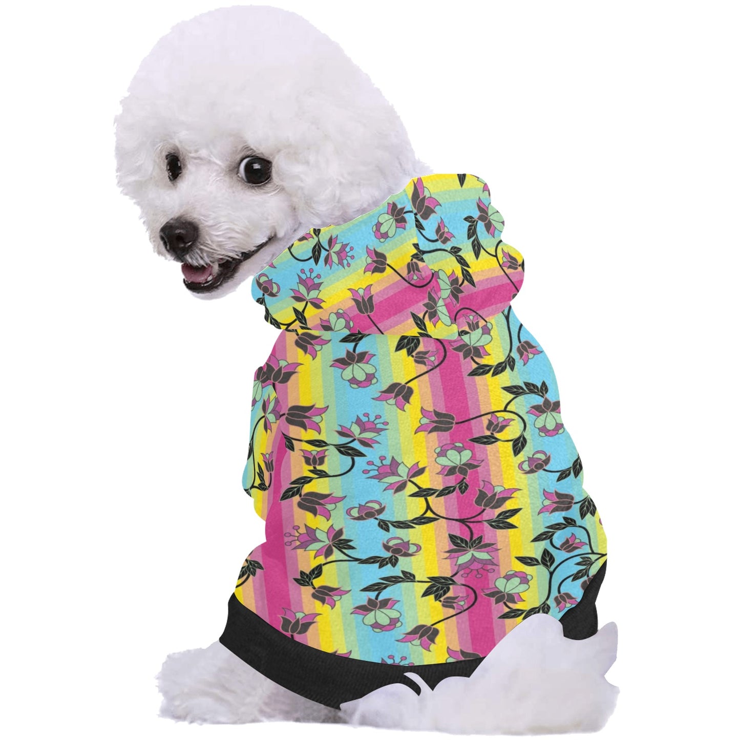 Powwow Carnival Pet Dog Hoodie