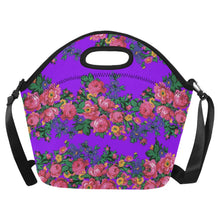 Load image into Gallery viewer, Kokum&#39;s Revenge Lilac Neoprene Lunch Bag/Large
