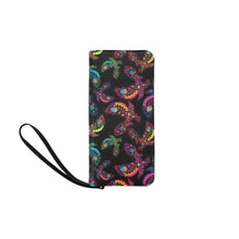 Load image into Gallery viewer, Neon Floral Eagles Women&#39;s Clutch Purse
