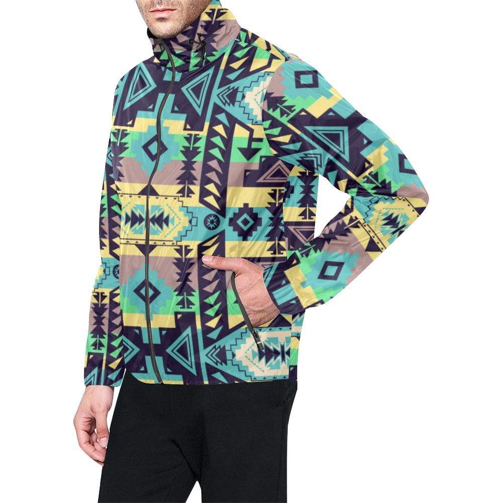 Chiefs Mountain 100 All Over Print Windbreaker for Unisex (Model H23) All Over Print Windbreaker for Men (H23) e-joyer 