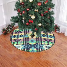 Load image into Gallery viewer, Chiefs Mountain 100 Christmas Tree Skirt 47&quot; x 47&quot; Christmas Tree Skirt e-joyer 
