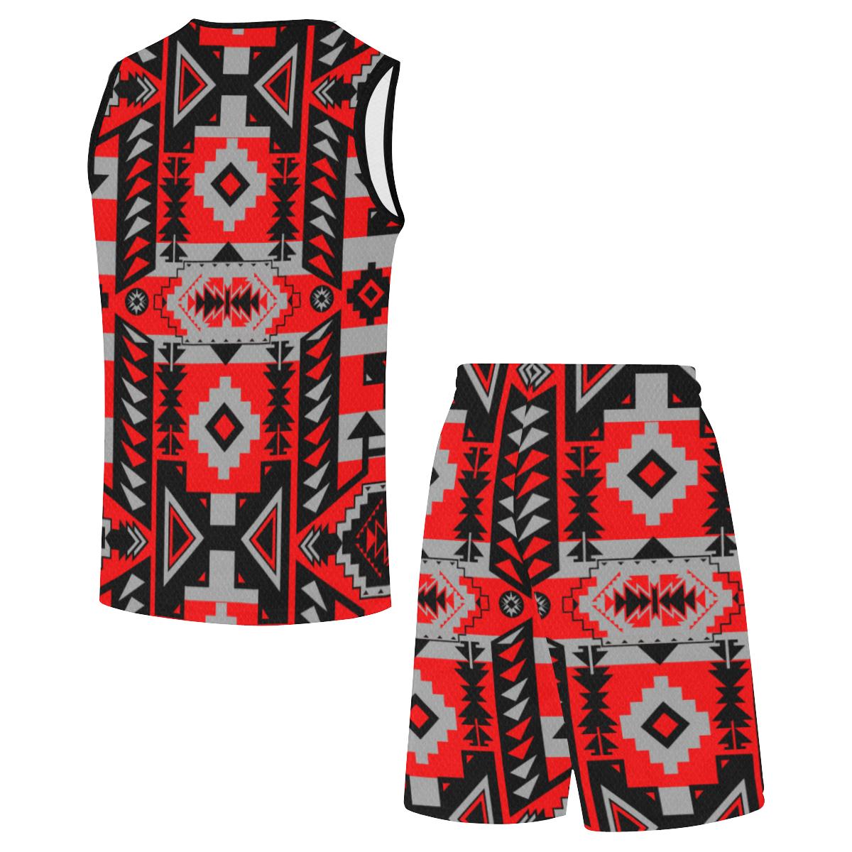 Chiefs Mountain Candy Sierra All Over Print Basketball Uniform Basketball Uniform e-joyer 