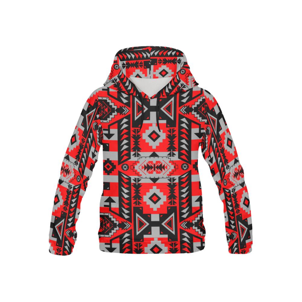 Chiefs Mountain Candy Sierra All Over Print Hoodie for Kid (USA Size) (Model H13) All Over Print Hoodie for Kid (H13) e-joyer 