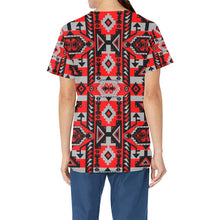 Load image into Gallery viewer, Chiefs Mountain Candy Sierra All Over Print Scrub Top Scrub Top e-joyer 
