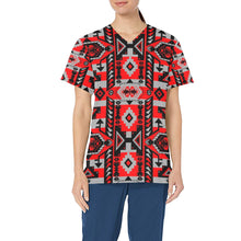 Load image into Gallery viewer, Chiefs Mountain Candy Sierra All Over Print Scrub Top Scrub Top e-joyer 
