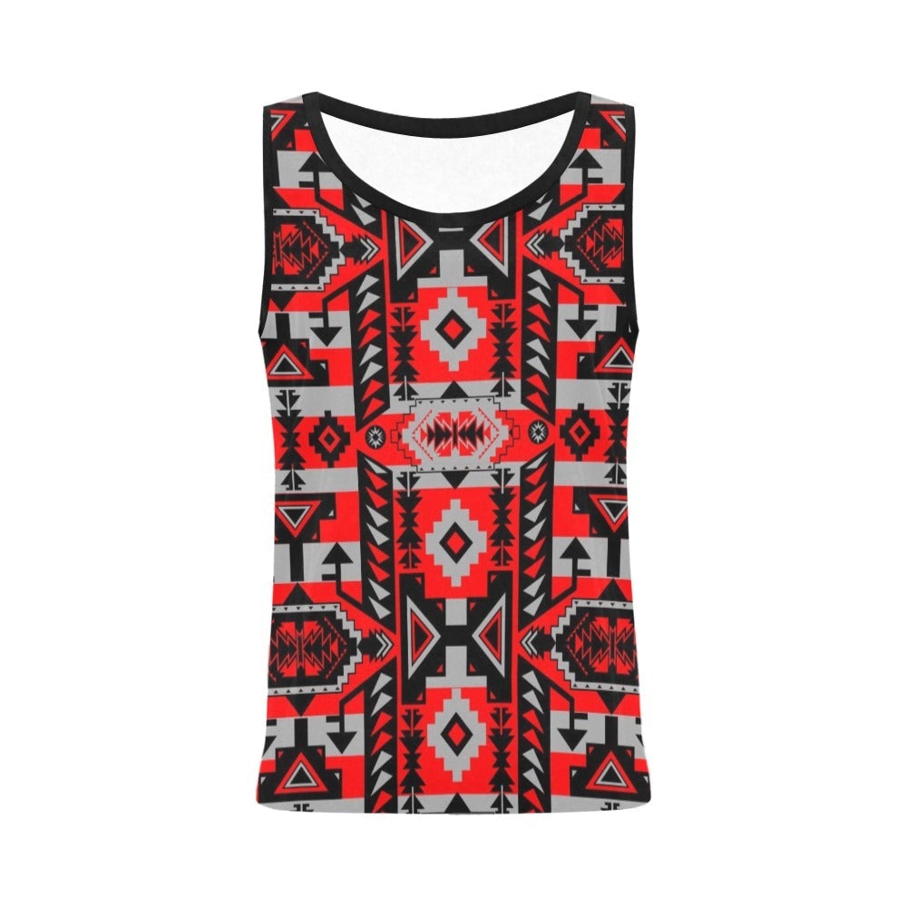 Chiefs Mountain Candy Sierra All Over Print Tank Top for Women (Model T43) All Over Print Tank Top for Women (T43) e-joyer 