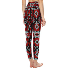 Load image into Gallery viewer, Chiefs Mountain Candy Sierra-Dark All Over Print High-Waisted Leggings (Model L36) High-Waisted Leggings (L36) e-joyer 
