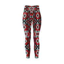 Load image into Gallery viewer, Chiefs Mountain Candy Sierra-Dark All Over Print High-Waisted Leggings (Model L36) High-Waisted Leggings (L36) e-joyer 
