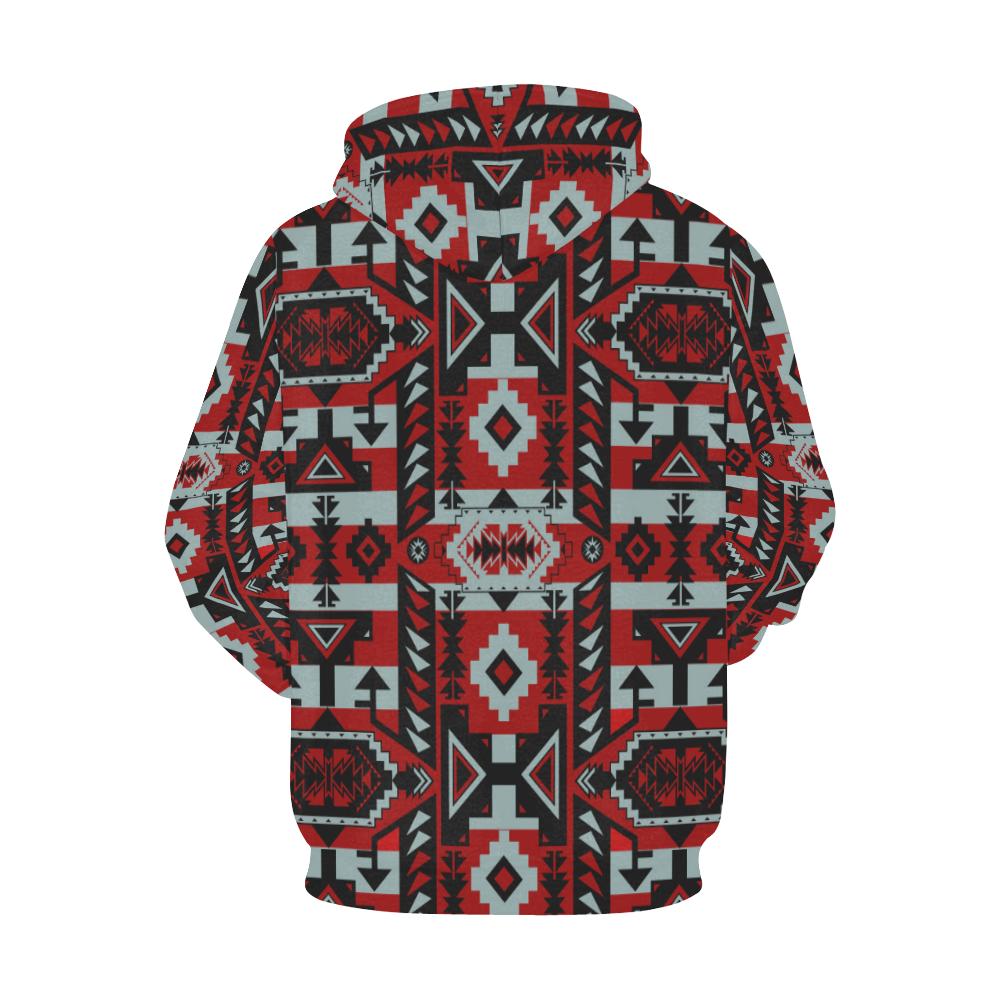 Chiefs Mountain Candy Sierra-Dark All Over Print Hoodie for Men (USA Size) (Model H13) All Over Print Hoodie for Men (H13) e-joyer 