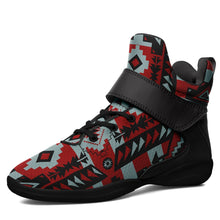 Load image into Gallery viewer, Chiefs Mountain Candy Sierra Dark Ipottaa Basketball / Sport High Top Shoes 49 Dzine US Women 4.5 / US Youth 3.5 / EUR 35 Black Sole with Black Strap 
