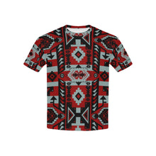 Load image into Gallery viewer, Chiefs Mountain Candy Sierra-Dark Kids&#39; All Over Print T-shirt (USA Size) (Model T40) All Over Print T-shirt for Kid (T40) e-joyer 
