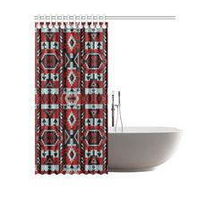 Load image into Gallery viewer, Chiefs Mountain Candy Sierra-Dark Shower Curtain 60&quot;x72&quot; Shower Curtain 60&quot;x72&quot; e-joyer 
