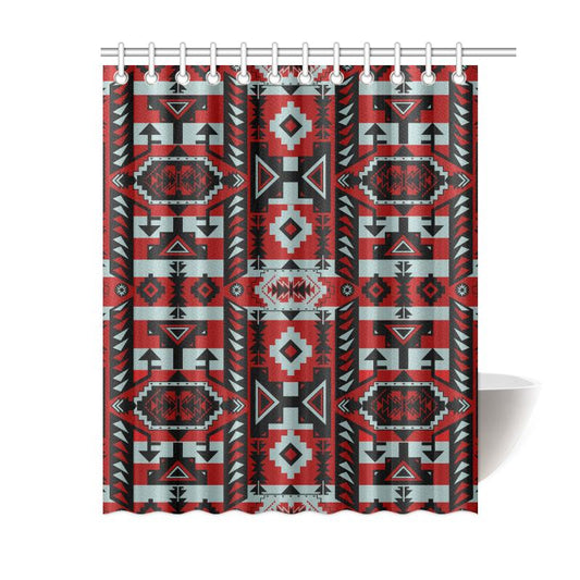 Chiefs Mountain Candy Sierra-Dark Shower Curtain 60"x72" Shower Curtain 60"x72" e-joyer 