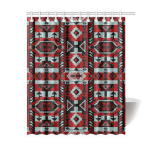 Load image into Gallery viewer, Chiefs Mountain Candy Sierra-Dark Shower Curtain 60&quot;x72&quot; Shower Curtain 60&quot;x72&quot; e-joyer 
