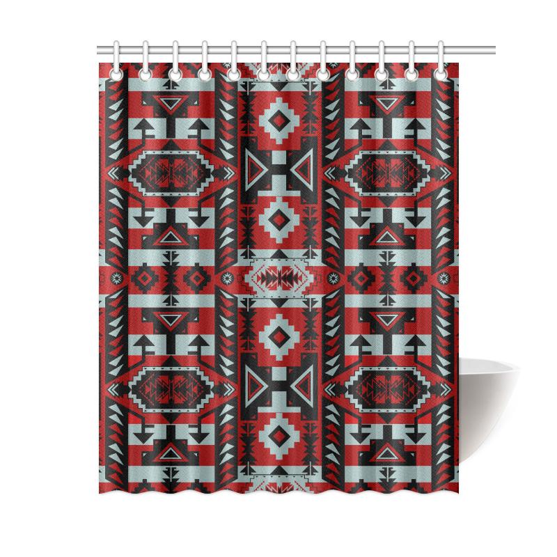 Chiefs Mountain Candy Sierra-Dark Shower Curtain 60