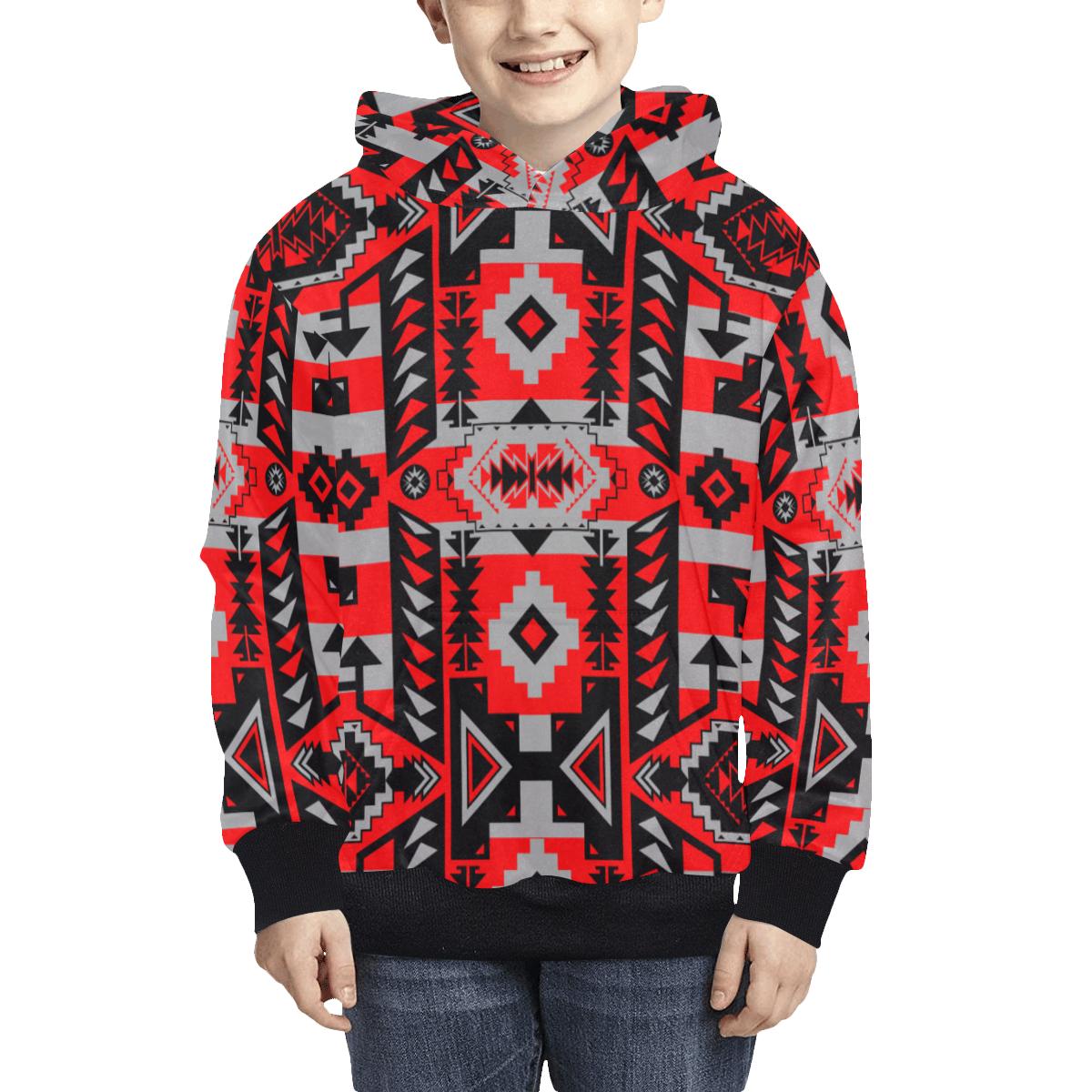 Chiefs Mountain Candy Sierra Kids' All Over Print Hoodie (Model H38) Kids' AOP Hoodie (H38) e-joyer 