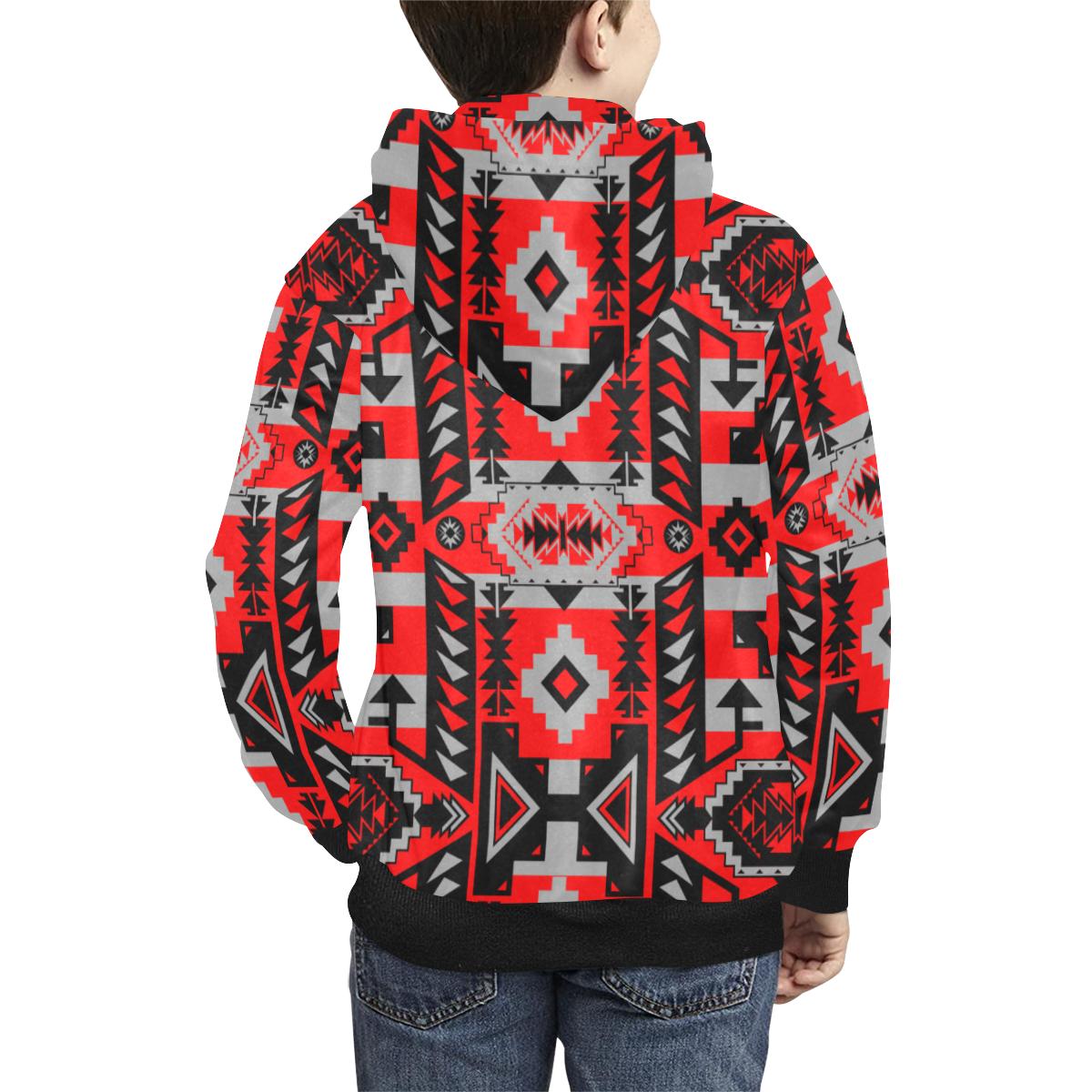 Chiefs Mountain Candy Sierra Kids' All Over Print Hoodie (Model H38) Kids' AOP Hoodie (H38) e-joyer 