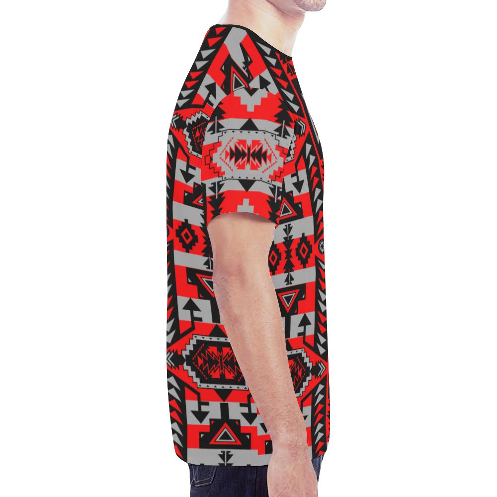 Chiefs Mountain Candy Sierra New All Over Print T-shirt for Men (Model T45) New All Over Print T-shirt for Men (T45) e-joyer 