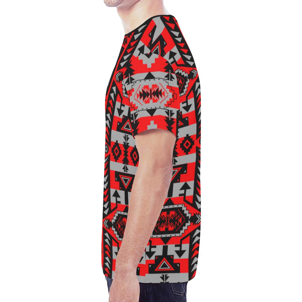 Chiefs Mountain Candy Sierra New All Over Print T-shirt for Men (Model T45) New All Over Print T-shirt for Men (T45) e-joyer 