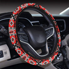 Load image into Gallery viewer, Chiefs Mountain Candy Sierra Steering Wheel Cover with Elastic Edge Steering Wheel Cover with Elastic Edge e-joyer 
