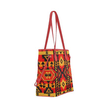 Load image into Gallery viewer, Chiefs Mountain Fire Clover Canvas Tote Bag (Model 1661) Clover Canvas Tote Bag (1661) e-joyer 
