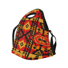 Load image into Gallery viewer, Chiefs Mountain Fire Neoprene Lunch Bag/Large (Model 1669) Neoprene Lunch Bag/Large (1669) e-joyer 
