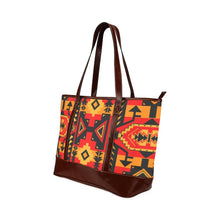 Load image into Gallery viewer, Chiefs Mountain Fire Tote Handbag (Model 1642) Tote Handbags (1642) e-joyer 
