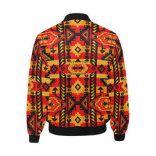 Load image into Gallery viewer, Chiefs Mountain Fire Unisex Heavy Bomber Jacket with Quilted Lining All Over Print Quilted Jacket for Men (H33) e-joyer 
