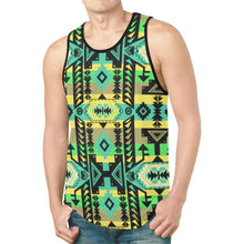 Load image into Gallery viewer, Chiefs Mountain Light Kelly New All Over Print Tank Top for Men (Model T46) New All Over Print Tank Top for Men (T46) e-joyer 
