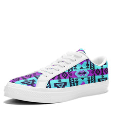 Load image into Gallery viewer, Chiefs Mountain Moon Shadow Aapisi Low Top Canvas Shoes White Sole 49 Dzine 
