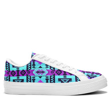 Load image into Gallery viewer, Chiefs Mountain Moon Shadow Aapisi Low Top Canvas Shoes White Sole 49 Dzine 
