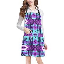 Load image into Gallery viewer, Chiefs Mountain Moon Shadow All Over Print Apron All Over Print Apron e-joyer 
