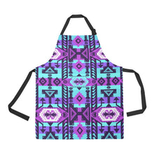 Load image into Gallery viewer, Chiefs Mountain Moon Shadow All Over Print Apron All Over Print Apron e-joyer 
