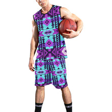 Load image into Gallery viewer, Chiefs Mountain Moon Shadow All Over Print Basketball Uniform Basketball Uniform e-joyer 
