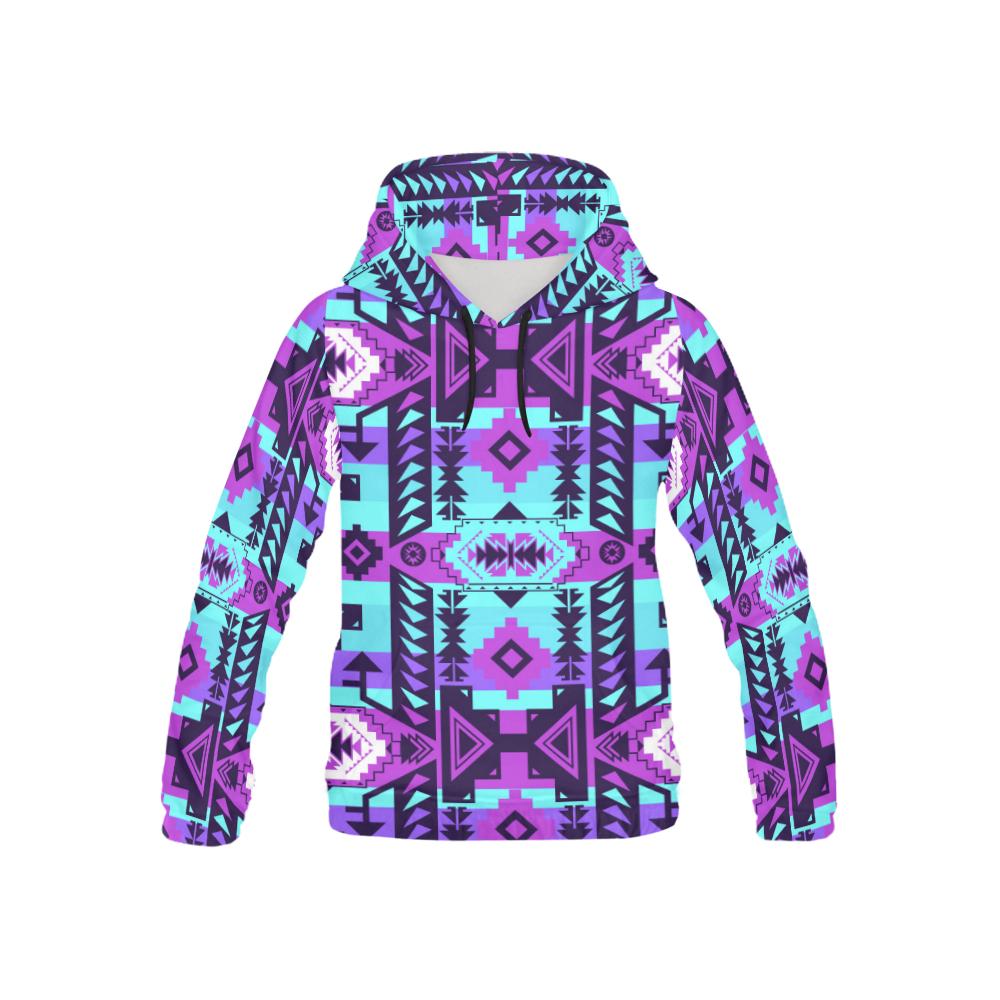 Chiefs Mountain Moon Shadow All Over Print Hoodie for Kid (USA Size) (Model H13) All Over Print Hoodie for Kid (H13) e-joyer 