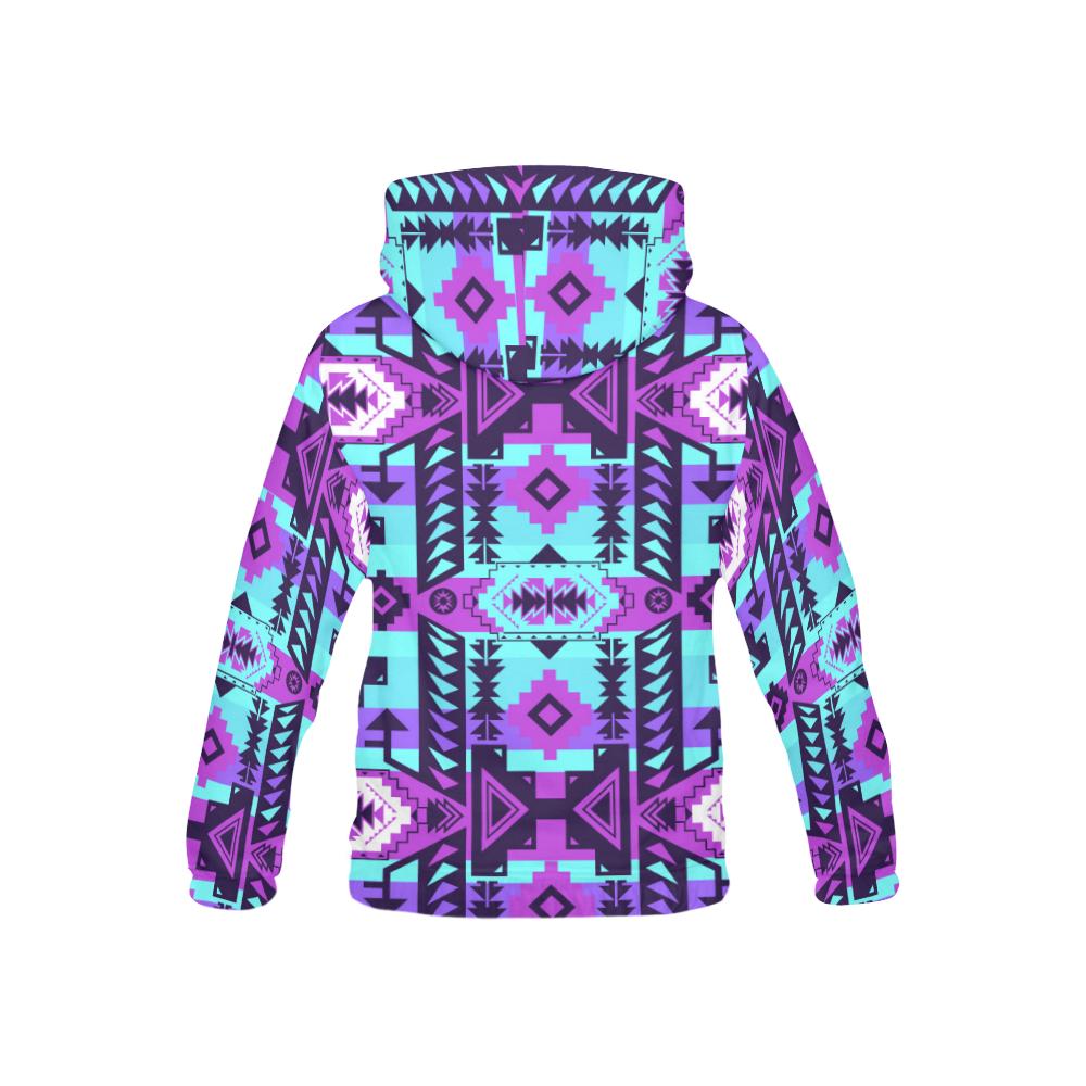 Chiefs Mountain Moon Shadow All Over Print Hoodie for Kid (USA Size) (Model H13) All Over Print Hoodie for Kid (H13) e-joyer 