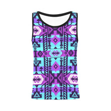 Load image into Gallery viewer, Chiefs Mountain Moon Shadow All Over Print Tank Top for Women (Model T43) All Over Print Tank Top for Women (T43) e-joyer 
