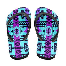 Load image into Gallery viewer, Chiefs Mountain Moon Shadow Flip Flops 49 Dzine 
