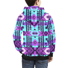 Load image into Gallery viewer, Chiefs Mountain Moon Shadow Kids&#39; All Over Print Hoodie (Model H38) Kids&#39; AOP Hoodie (H38) e-joyer 
