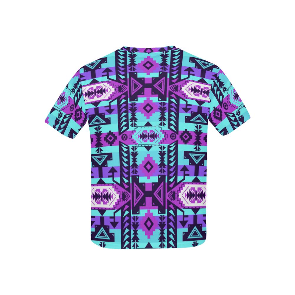 Chiefs Mountain Moon Shadow Kids' All Over Print T-shirt (USA Size) (Model T40) All Over Print T-shirt for Kid (T40) e-joyer 